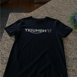 Men’s Triumph Brand Men's Black Tee, Size M